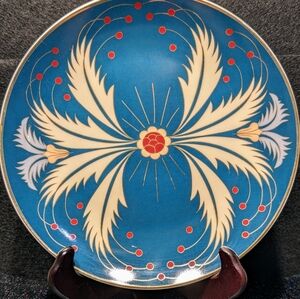 Isla Mint and Isla Teal Dessert plate